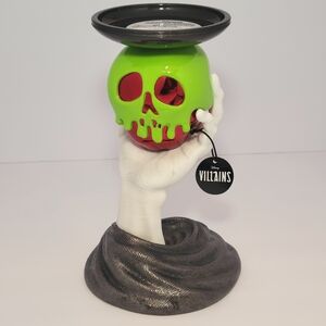 Disney Villains Poison Apple 3 Wick Candle Holder
